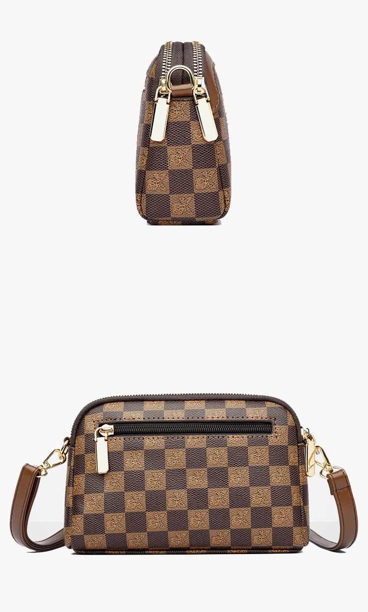 Premium Shoulder Bag - Zip Pockets for Men & Women in Bangladesh